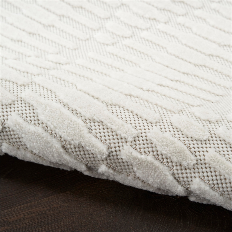 Nourison Home Casual 8' x 10' Ivory   Area Rug