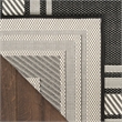 Nourison Home Horizon   3' x 5' Black   Area Rug
