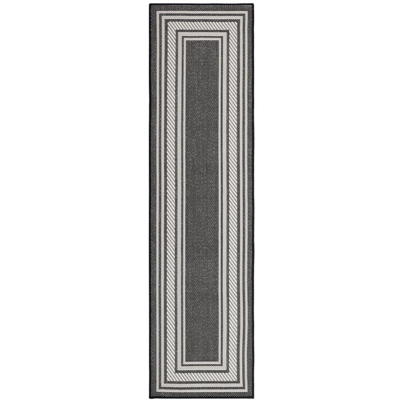Nourison Home Horizon   3' x 5' Black   Area Rug