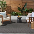 Nourison Home Horizon   8' x 10' Black   Area Rug