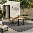 Nourison Home Horizon   8' x 10' Black   Area Rug