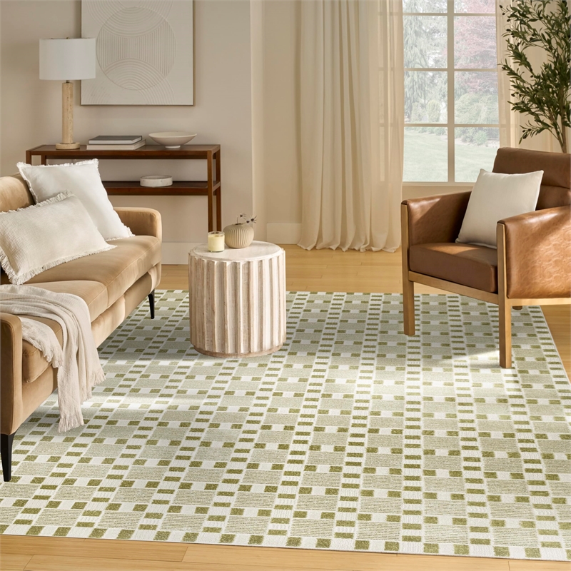 Nourison Home Nordic 8' x 10' Green     Area Rug