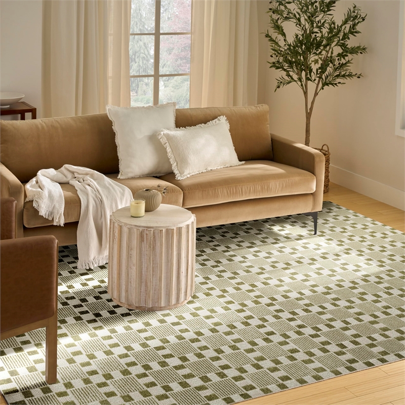 Nourison Home Nordic 8' x 10' Green     Area Rug