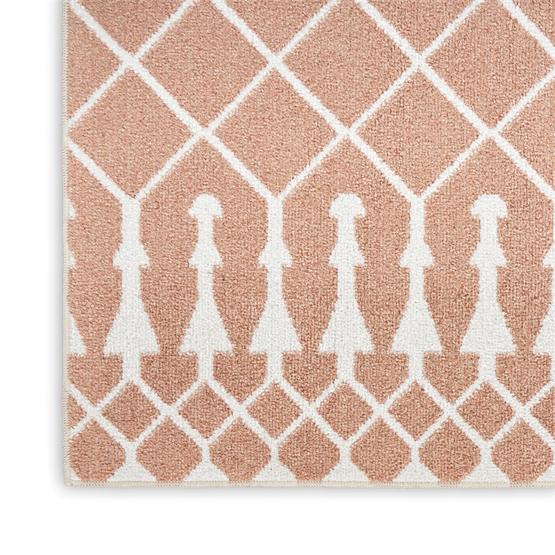 Nourison Home Astra Machine Washable 8' x 10' Copper   Area Rug