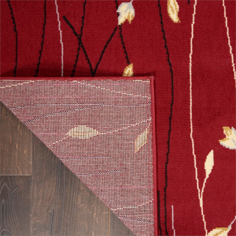 Nourison Grafix GRF15 Red 9'x12'  Area Rug