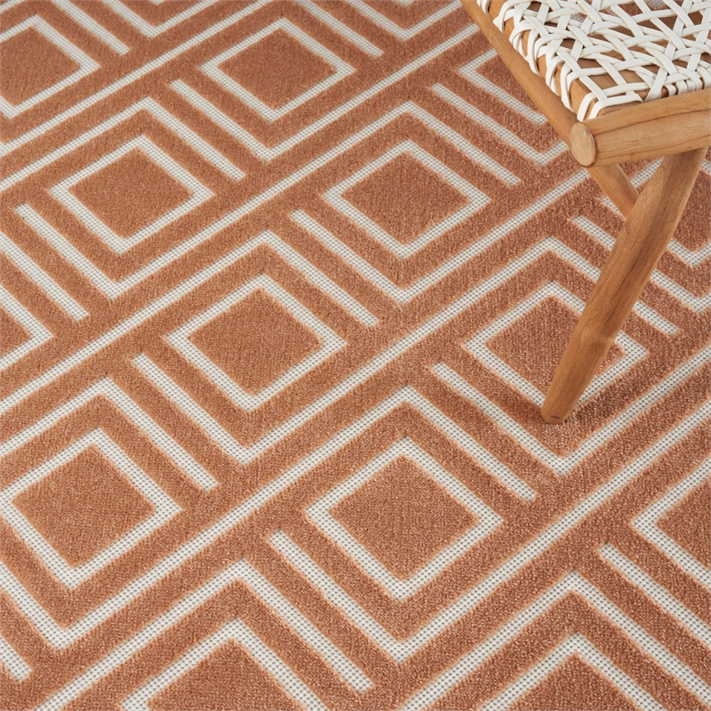 Nourison Home Casual 8' x 10' Copper   Area Rug