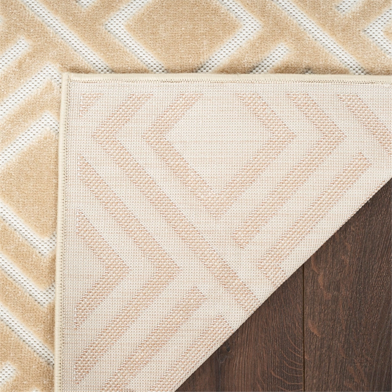 Nourison Home Casual 8' x 10' Taupe   Area Rug