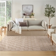 Nourison Home Casual 8' x 10' Taupe   Area Rug