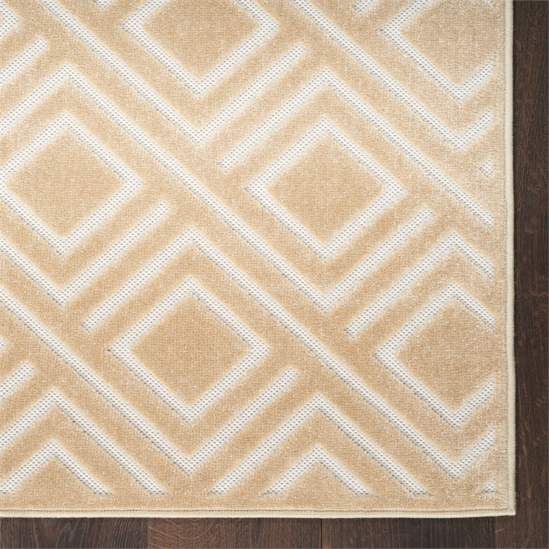 Nourison Home Casual 8' x 10' Taupe   Area Rug