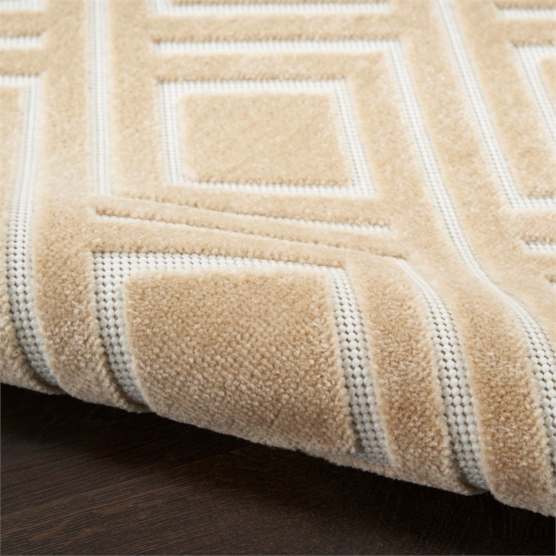 Nourison Home Casual 8' x 10' Taupe   Area Rug