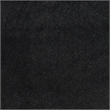 Nourison Home Soft Plush Rabbit Fur  8' x 10' Black Polyester Area Rug