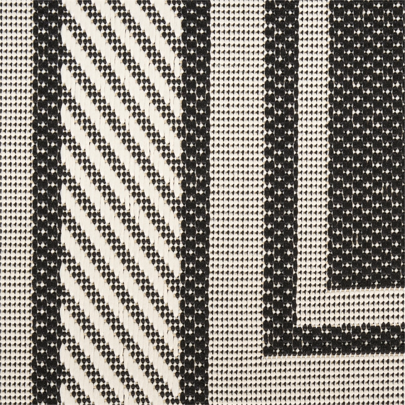 Nourison Home Horizon   8' x 10' Black   Area Rug