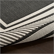 Nourison Home Horizon   8' x 10' Black   Area Rug