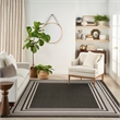 Nourison Home Horizon   8' x 10' Black   Area Rug