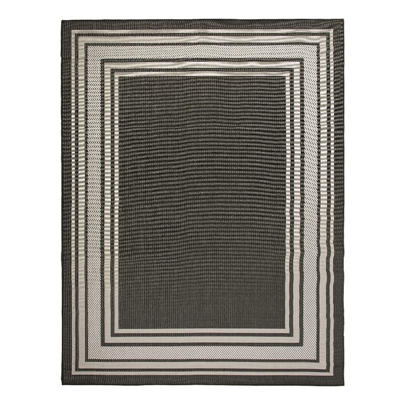 Nourison Home Horizon   8' x 10' Black   Area Rug