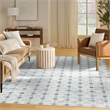 Nourison Home Nordic 8' x 10' Blue   Area Rug