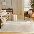Nourison Home Nordic 8' x 10' Ivory Fabric Area Rug