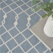 Nourison Home Astra Machine Washable 6' x 9' Blue     Area Rug