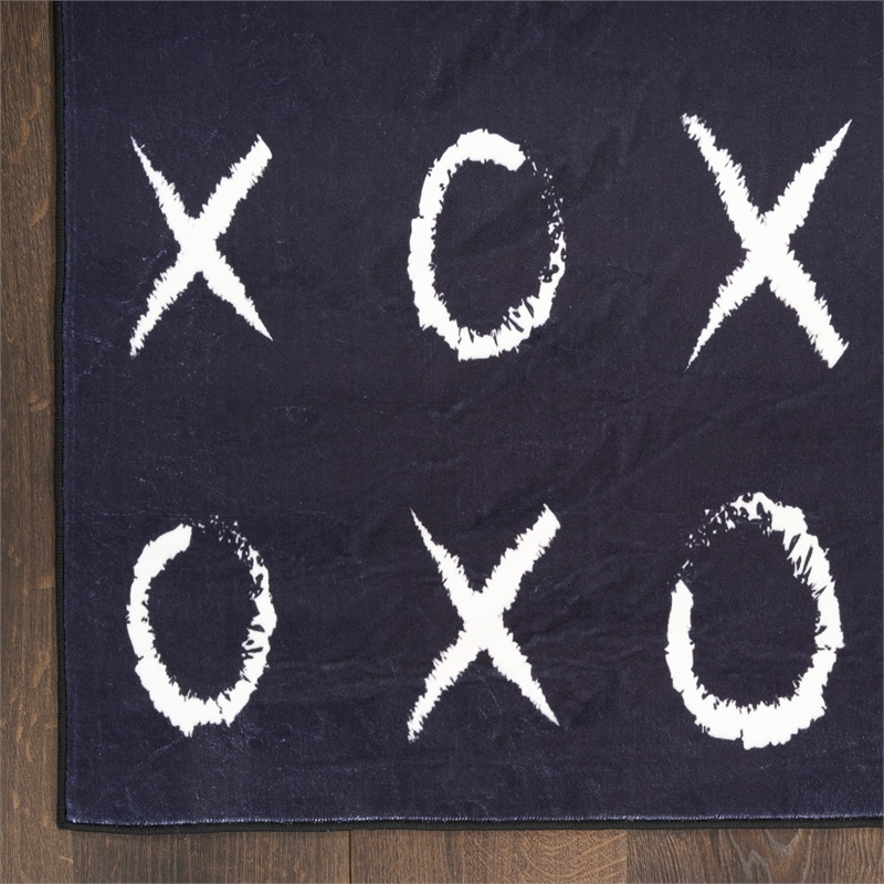 Nourison Home Imagination 7' x 9' Black   Area Rug