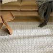 Nourison Home Nordic 8' x 10' Beige Fabric Area Rug