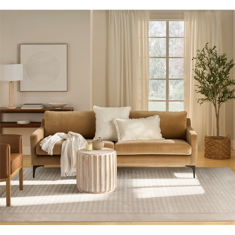 Nourison Home Nordic 8' x 10' Beige Fabric Area Rug