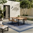 Nourison Home Horizon   6' x 9' Denim   Area Rug
