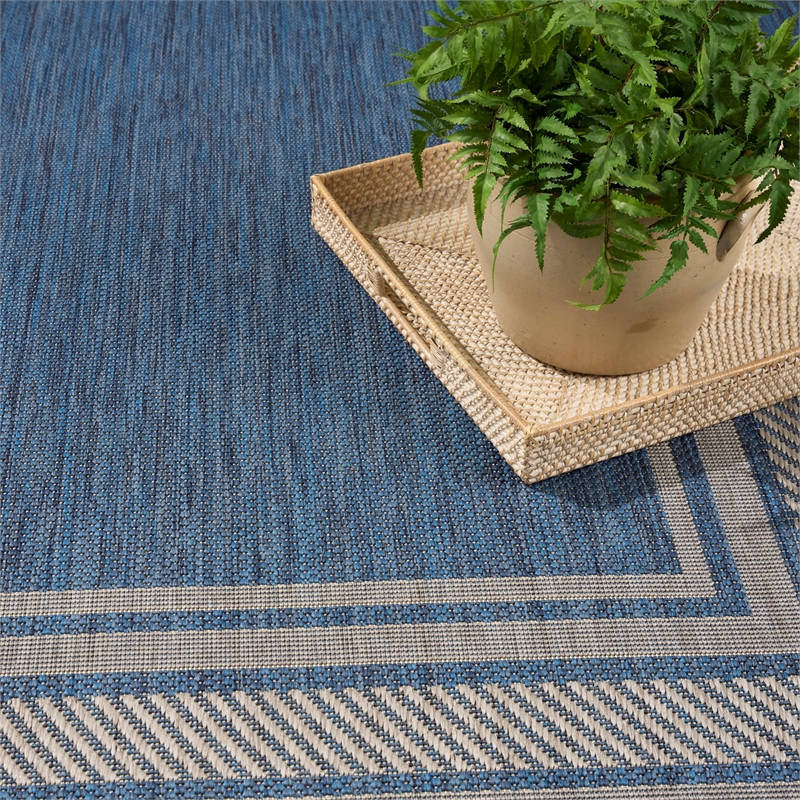 Nourison Home Horizon   6' x 9' Denim   Area Rug