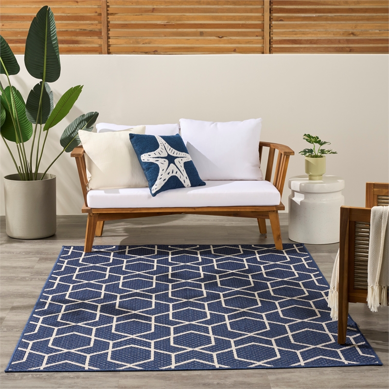 Nourison Home Horizon   6' x 9' Navy   Area Rug