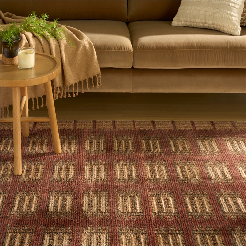 Nourison Home Nordic 5' x 7' Rust   Area Rug