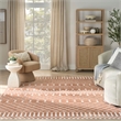 Nourison Home Astra Machine Washable 7' x 9' Copper   Area Rug