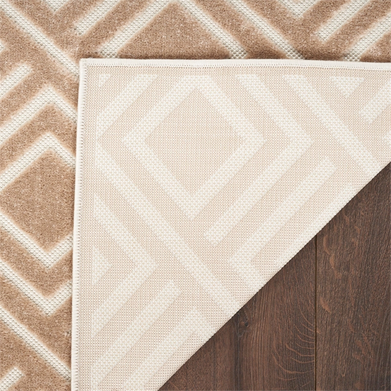 Nourison Home Casual 8' x 10' Brown   Area Rug