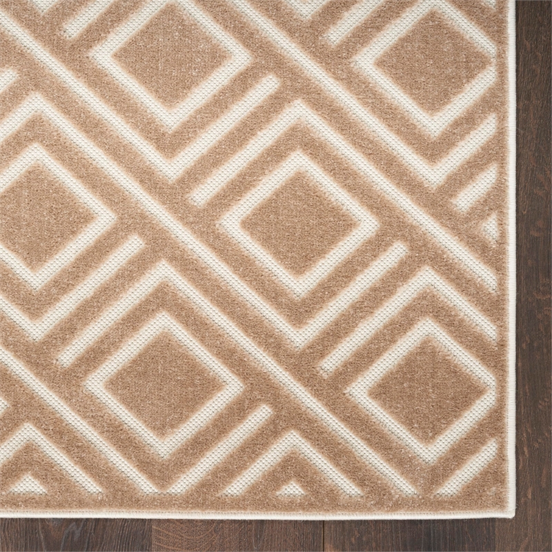 Nourison Home Casual 8' x 10' Brown   Area Rug