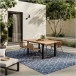 Nourison Home Horizon   8' x 10' Denim   Area Rug
