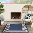 Nourison Home Horizon   6' x 9' Navy   Area Rug