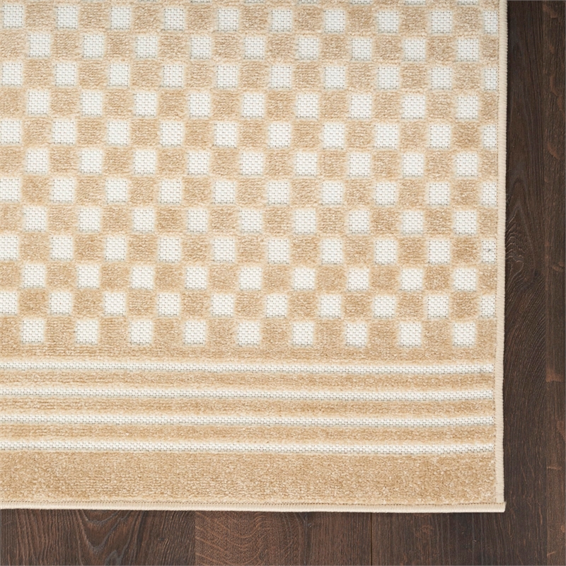 Nourison Home Casual 8' x 10' Taupe   Area Rug