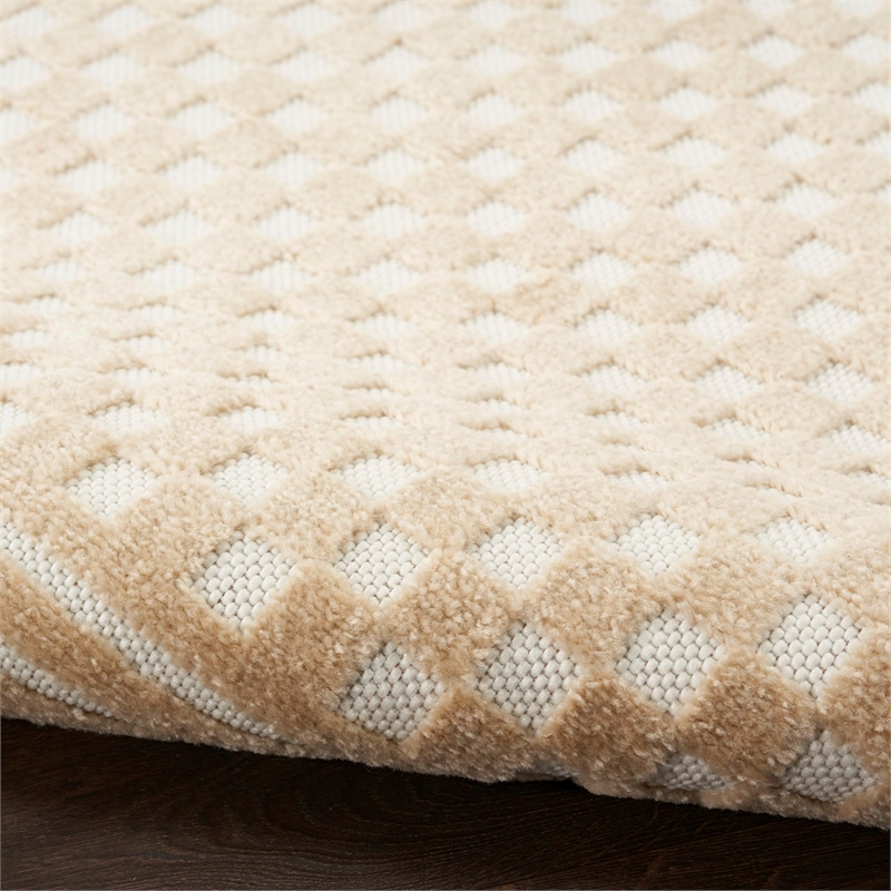 Nourison Home Casual 8' x 10' Taupe   Area Rug