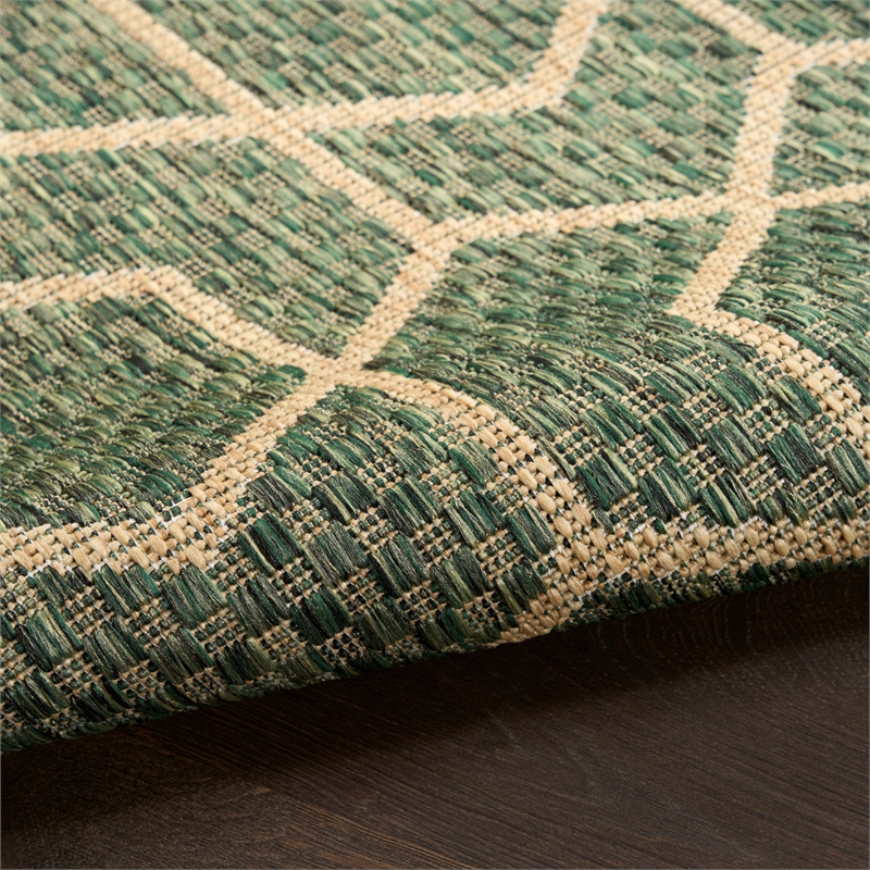 Nourison Home Horizon   10' x 14' Green   Area Rug