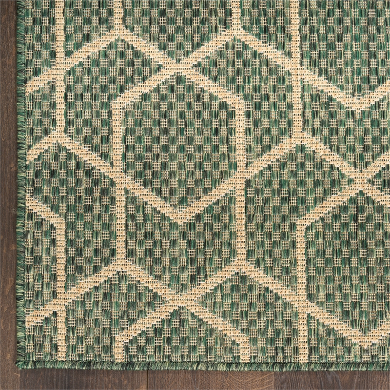 Nourison Home Horizon   10' x 14' Green   Area Rug