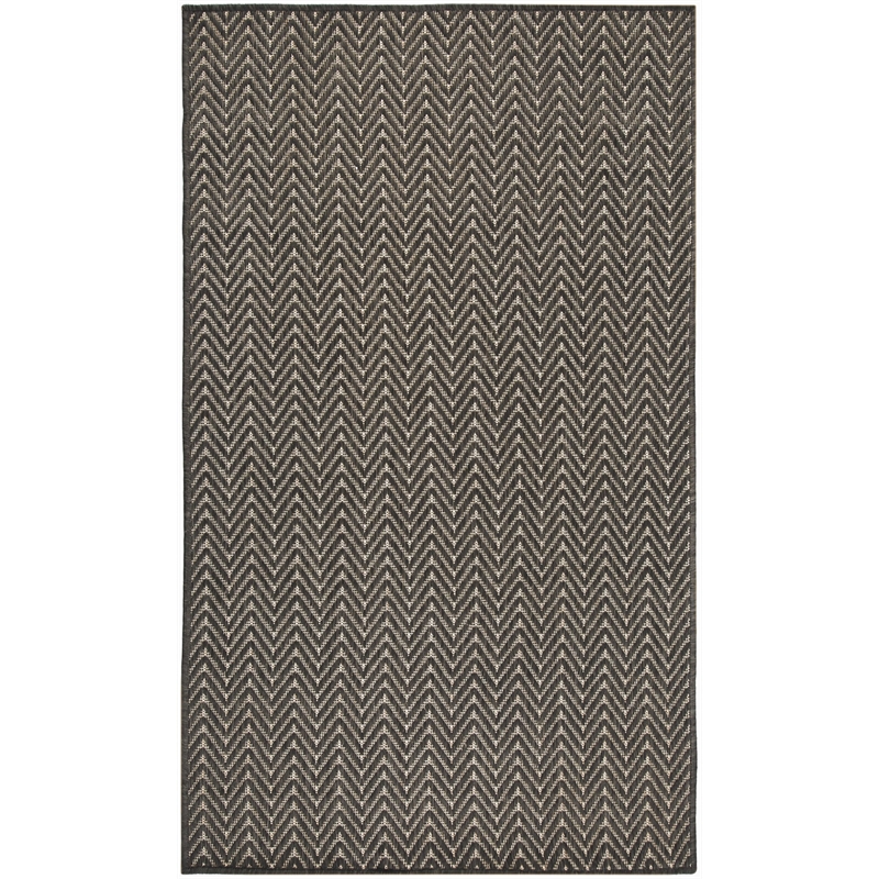 Nourison Home Horizon   3' x 5' Charcoal   Area Rug