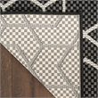 Nourison Home Horizon   3' x 5' Black   Area Rug