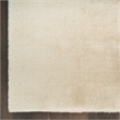 Nourison Home Soft Plush Rabbit Fur  8' x 10' Beige Polyester Area Rug