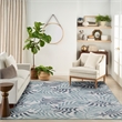 Nourison Home Garden Oasis 10' x 14' Blue   Area Rug