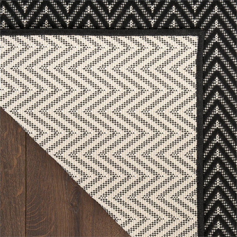 Nourison Home Horizon   3' x 5' Black   Area Rug