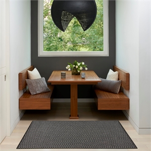 Nourison Home Horizon   3' x 5' Black   Area Rug