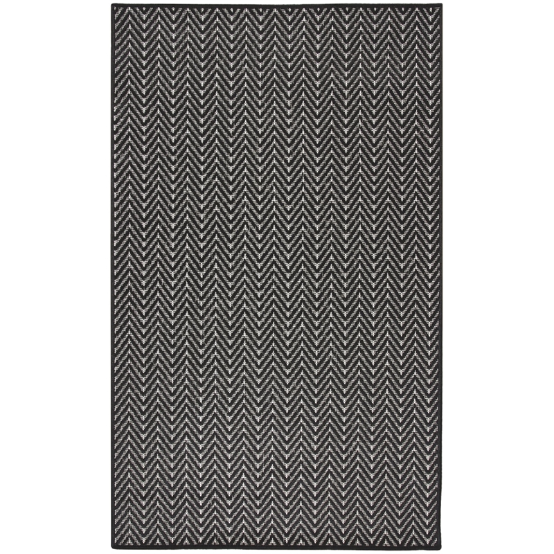 Nourison Home Horizon   3' x 5' Black   Area Rug