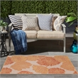 Nourison Home Garden Oasis 2' x 4' Coral   Area Rug
