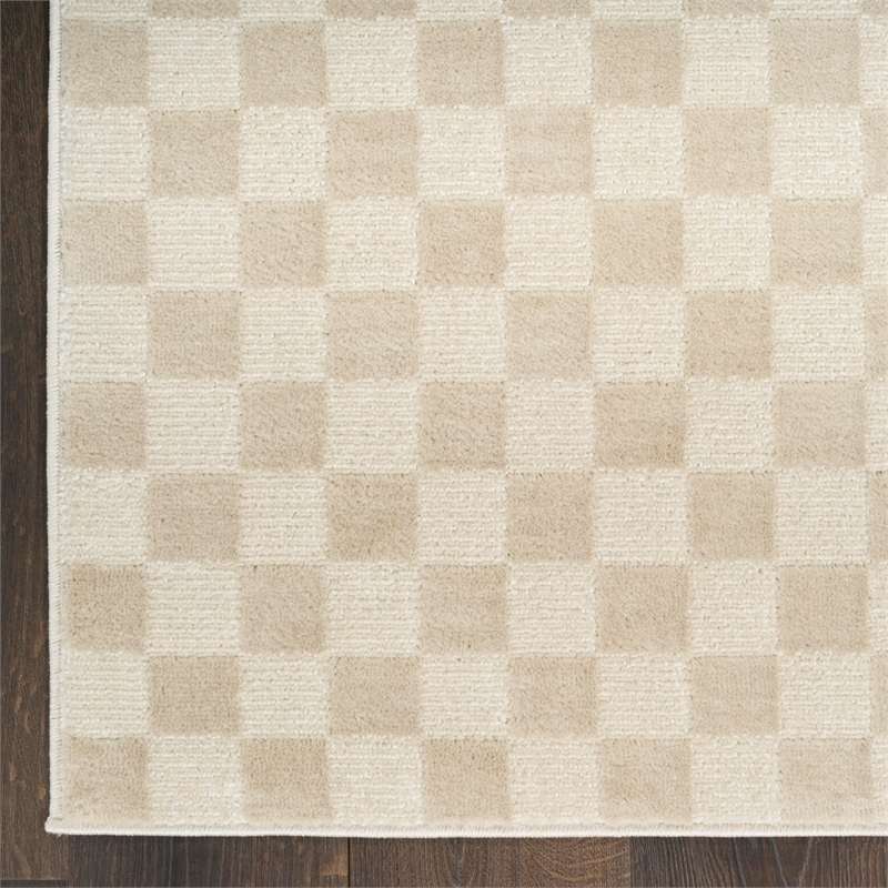 Nourison Home Serenity Home 8' x 10' Beige     Area Rug