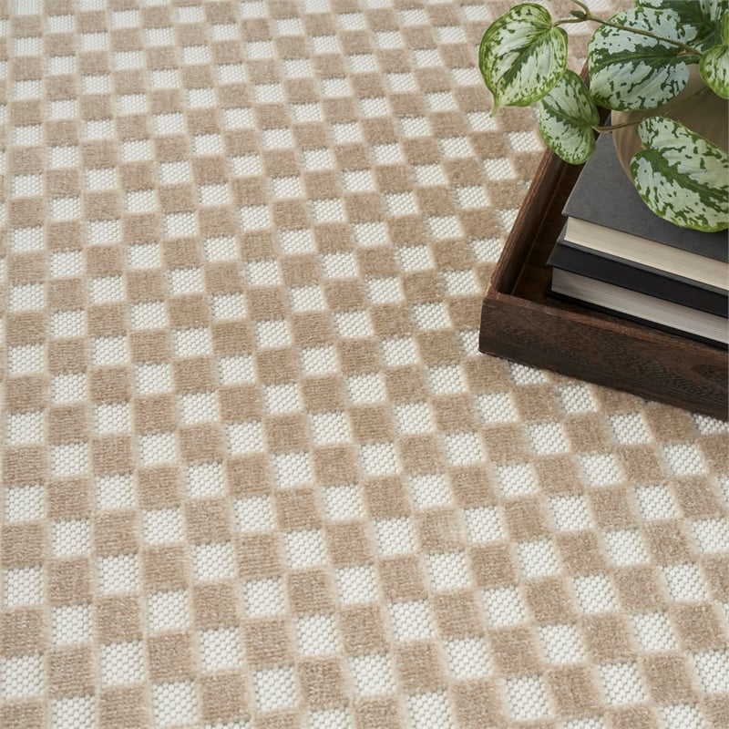 Nourison Home Casual 8' x 10' Beige   Area Rug
