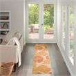 Nourison Home Garden Oasis 6' Runner Coral   Area Rug
