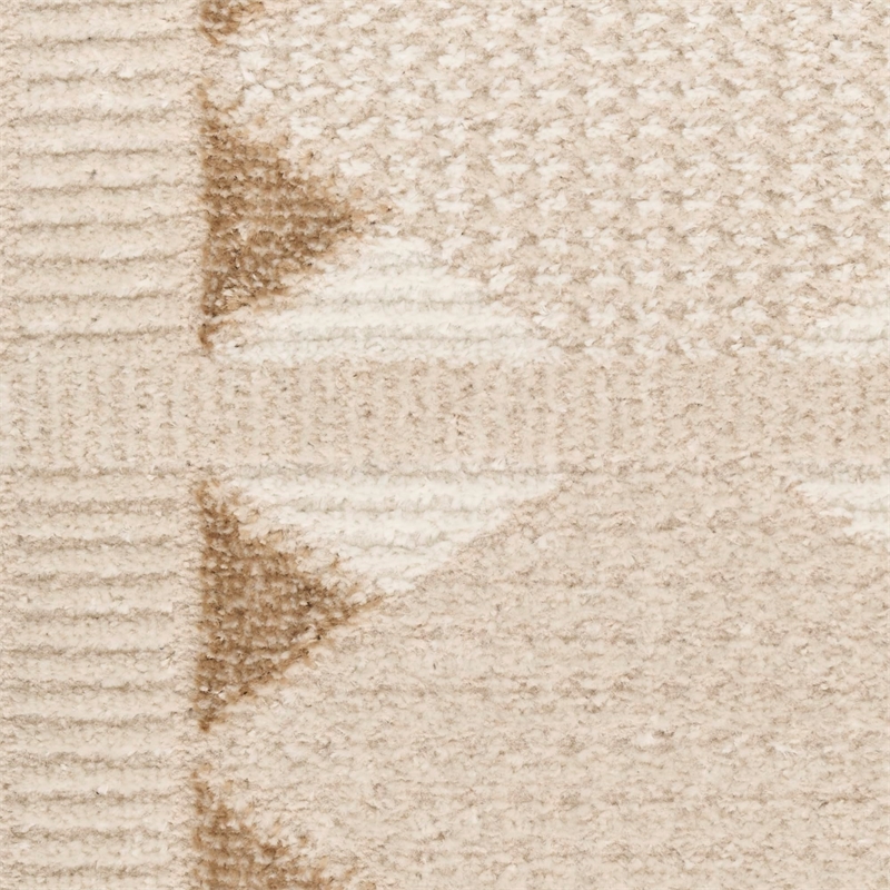 Nourison Home Nordic 8' x 10' Taupe Fabric Area Rug